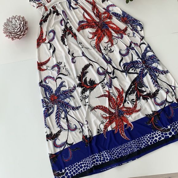 🌷🌷🌷 Roberto Cavalli summer maxi dress size S - Picture 3 of 12